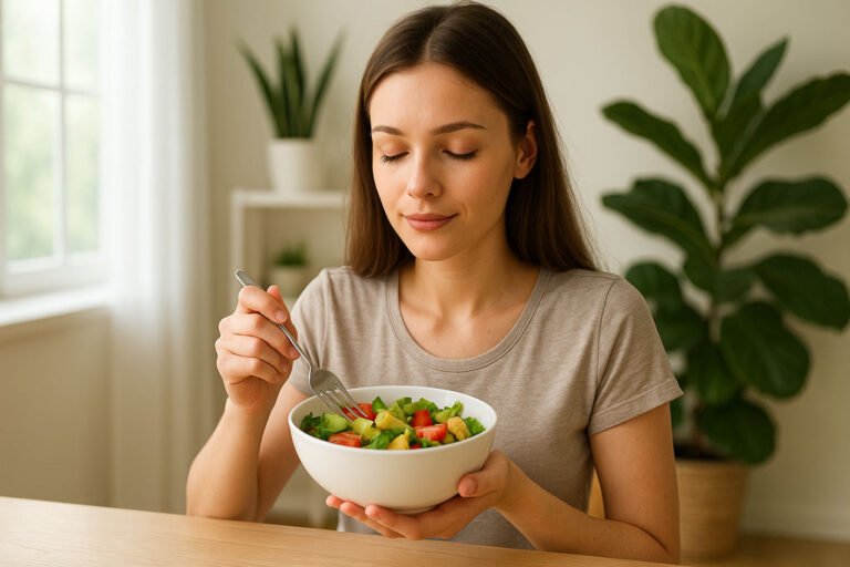 Il piccolo gesto che cambia il tuo modo di mangiare (e ti aiuta a ritrovare leggerezza ogni giorno)