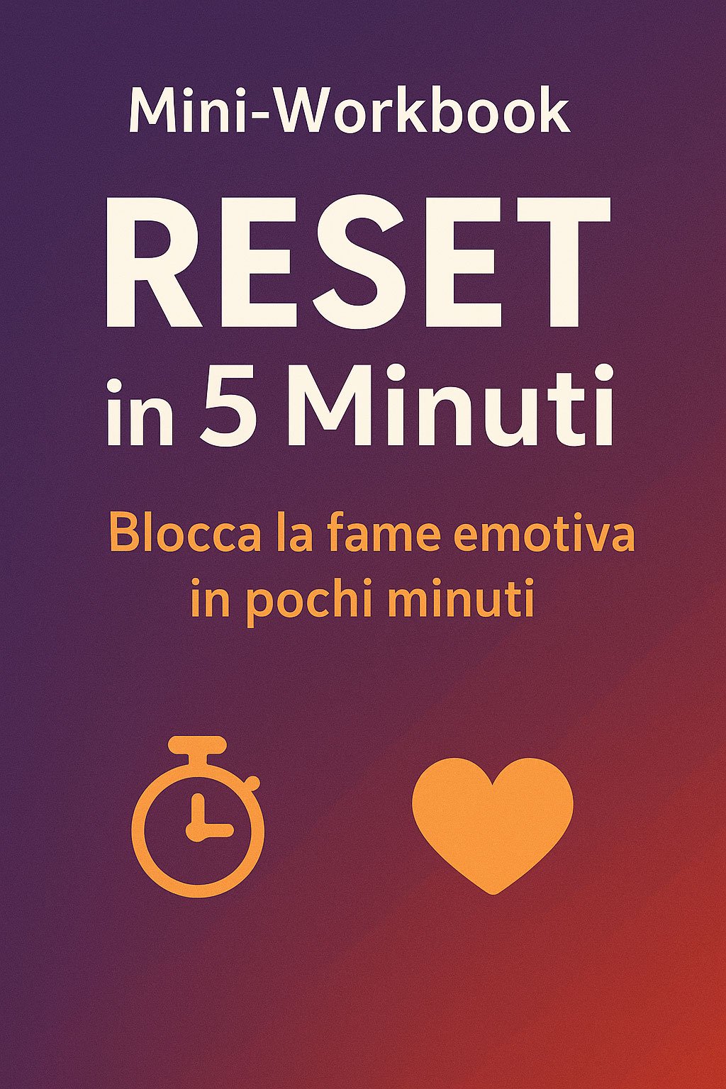 Mini-Workbook RESET in 5 Minuti Cover