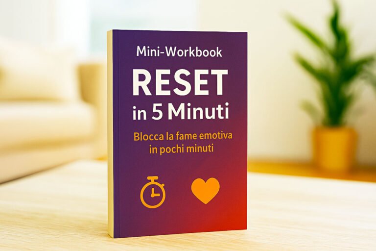 Mini-Workbook “RESET in 5 Minuti”: Supera la crisi. Ritrova il controllo. Ovunque tu sia.
