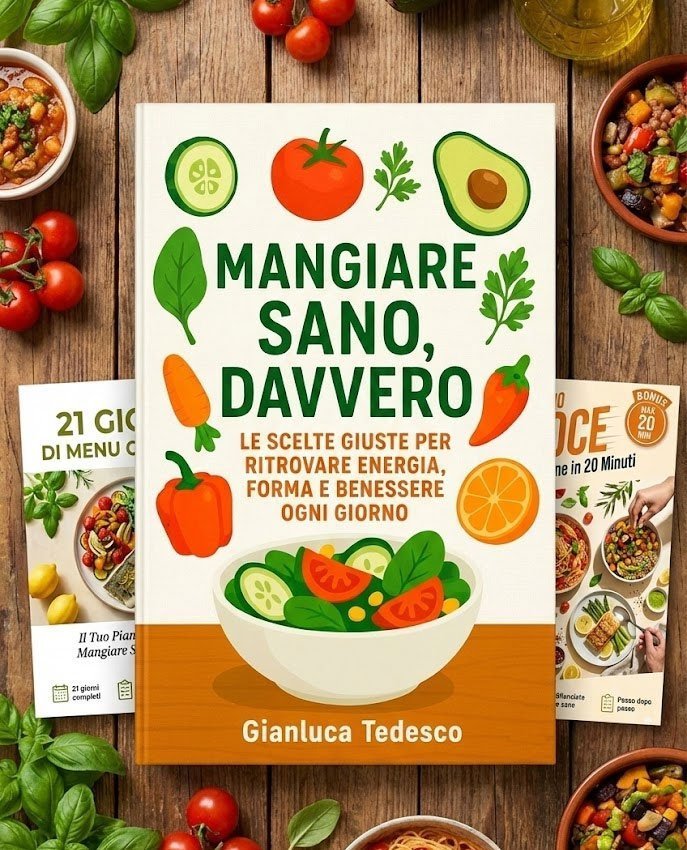 Copertina Guida Mangiare Sano, Davvero