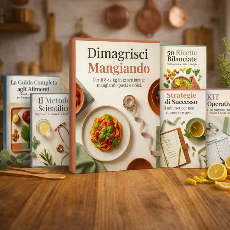 Dimagrisci Mangiando: Perdi 8-14 kg in 12 Settimane Mangiando Pasta, Pane e Dolci
