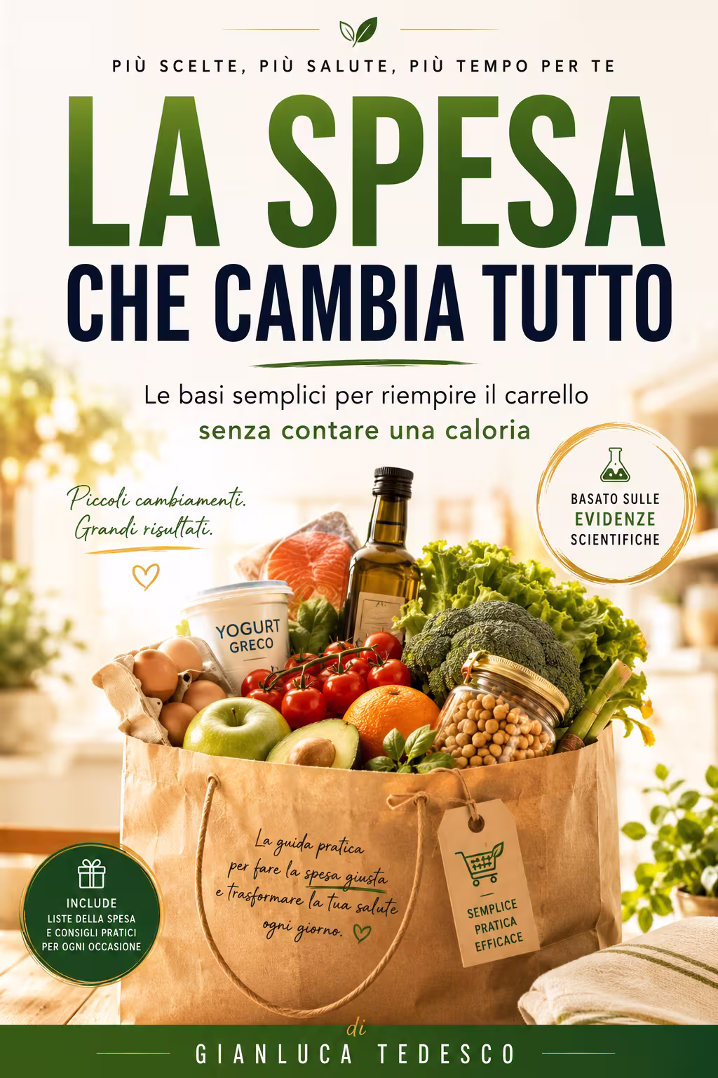 Copertina ebook La Spesa Che Cambia Tutto
