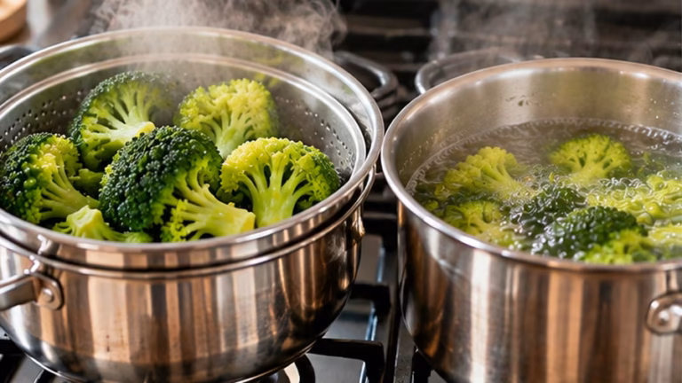 Broccoli al vapore o bolliti: quanto cambia davvero la vitamina C nel piatto?