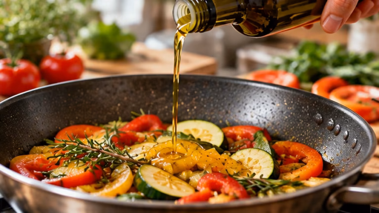 Olio extravergine in padella: i polifenoli resistono davvero al calore?