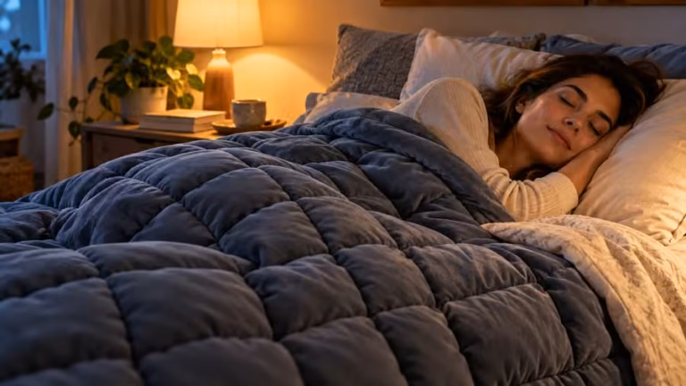 Coperte ponderate per dormire: aiutano davvero contro insonnia e ansia?