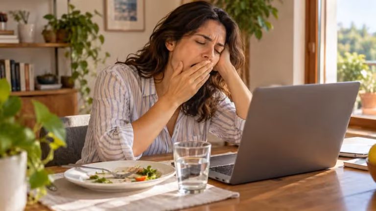 Sonnolenza dopo pranzo: perché può arrivare anche dopo un pasto leggero?
