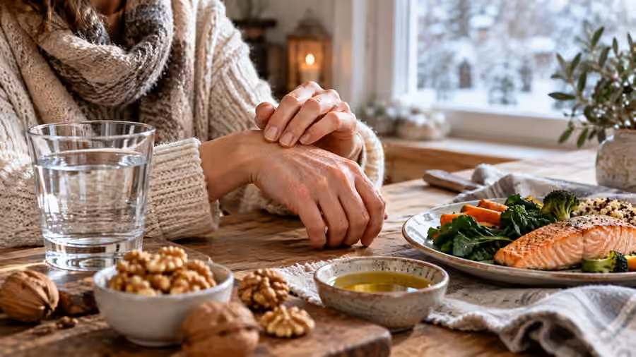 Pelle secca in inverno: cosa possono fare davvero alimentazione, acqua e grassi nella dieta?